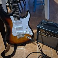 Chitarra elettrica Adonis e amplificatore