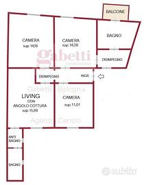 Via DE CHIARI - BOLOGNA - QUADRILOCALE