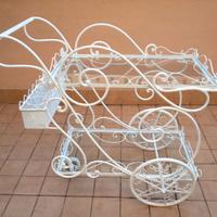 Carrello bar d'epoca stile liberty