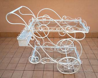 Carrello bar d'epoca stile liberty