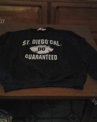 Felpa grigio scuro marca st. diego taglia M