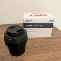 Sigma 30mm f1.4 Canon EF-M