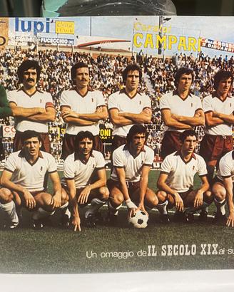 Cartolina Torino con autografi