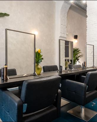 Postazioni Hair Design Tavolo + Specchi