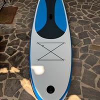 SUP, Stand Up Paddle gonfiabile, Blu e Bianco