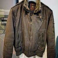 Giacca pelle scamosciata originale Polbot M