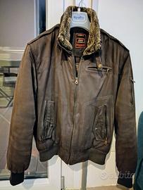 Giacca pelle scamosciata originale Polbot M
