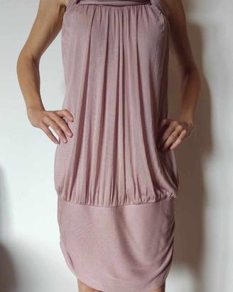 Abito donna estivo di seta Rosa Twinset.
