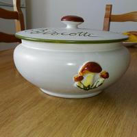 Biscottiera in ceramica