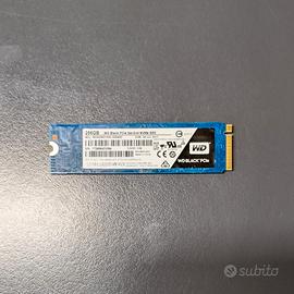 SSD NVMe M.2 256GB WD Black PCIe Gen3x4