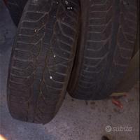 5 Cerchi auto in ferro-5 fori per gomme da neve