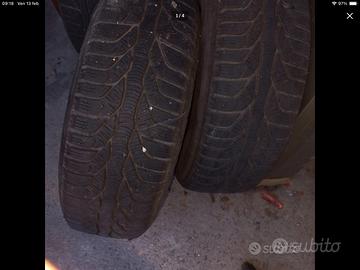 5 Cerchi auto in ferro-5 fori per gomme da neve
