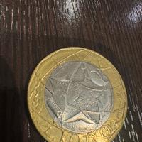 Mille lire moneta 1998 con errori di conio