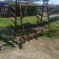 rastrelliera metallica da esterno in ferro