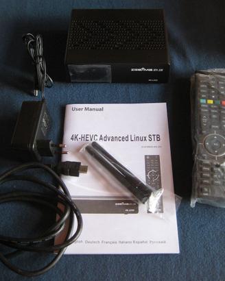 Zgemma H9.2H – Decoder satellitare 4K UHD Enigma2