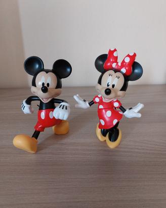 Action Figure topolino e minnie disney