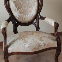 poltrone antiche Luigi filippo