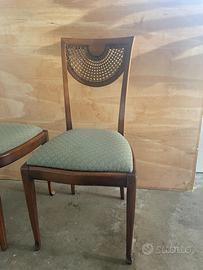 2 sedie Medea vintage