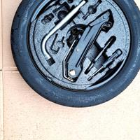 ruotino 125/70 r16 vw audi kit attrezzi