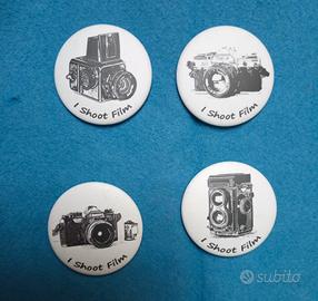 Lotto 4 calamite frigo a tema fotografia 