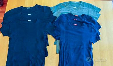 Maglie intime in cotone caldo EC/Ragno - lotto x7