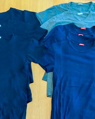 Maglie intime in cotone caldo EC/Ragno - lotto x7