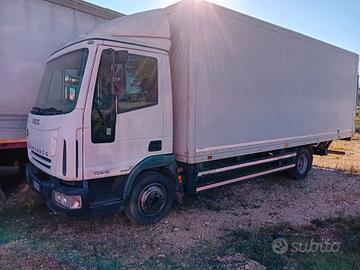 Iveco eurocargo 75e18 furgonato euro 5 con sponda 