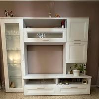 Mobile soggiorno bianco larice - usato con cura