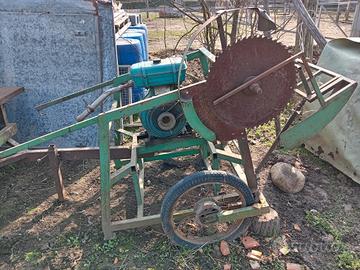 sega circolare scoppio motore