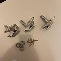 3 Meccaniche chiavette per basso ibanez squier etc