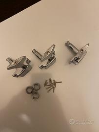 3 Meccaniche chiavette per basso ibanez squier etc