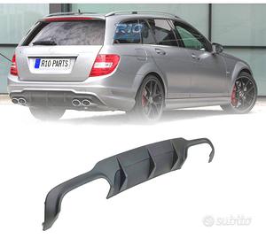 DIFFUSORE PER MERCEDES CLASSE C W204 12-15 LOOK C6