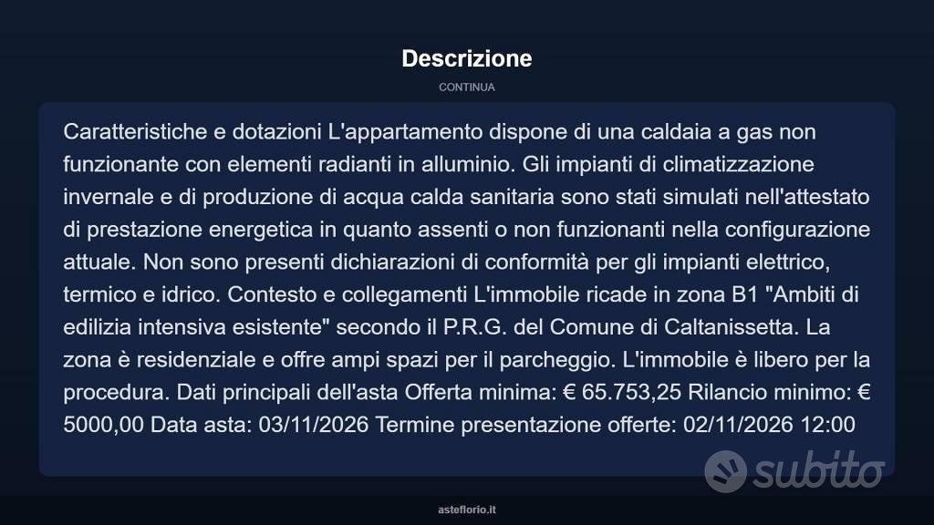 Appartamento – Caltanissetta - Vista 4