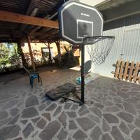 canestro basket regolabile in altezza 200-305 cm