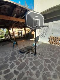 canestro basket regolabile in altezza 200-305 cm