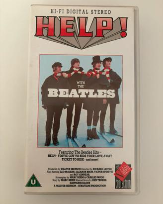 The Beatles Help! VHS e modellino Yellow Submarine