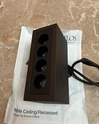 Lampada esterno outdoor flos miles ceiling surface