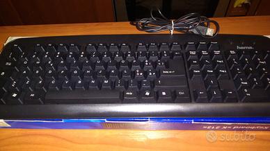 Tastiera pc con cavo usb