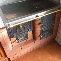 Elementi cucina a legna