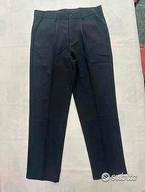 Novari Milano Pantalone Uomo Elegante Grigio Scuro