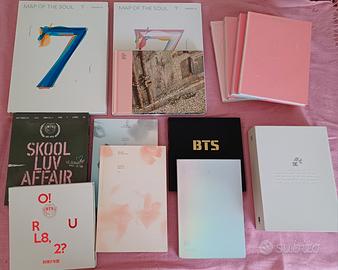 Lotto Kpop album BTS danneg. No spedizione, tratt.