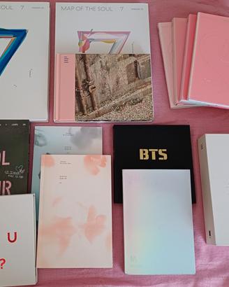 Lotto Kpop album BTS danneg. No spedizione, tratt.