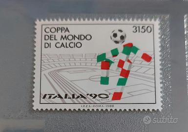 Francobollo 3150 coppa del mondo di calcio
