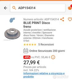 dischi freni posteriori renault koleos