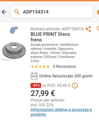 dischi freni posteriori renault koleos