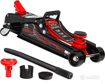 **LEHMANN Cric a Carrello Idraulico 2,5T con Cusci
