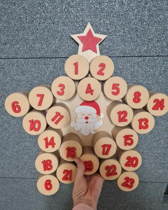Calendario dell'avvento artigianale 