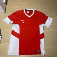 Maglia nike vintage rossa e bianca