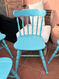 Sedia Windsor Old America in legno massello