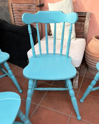 Sedia Windsor Old America in legno massello